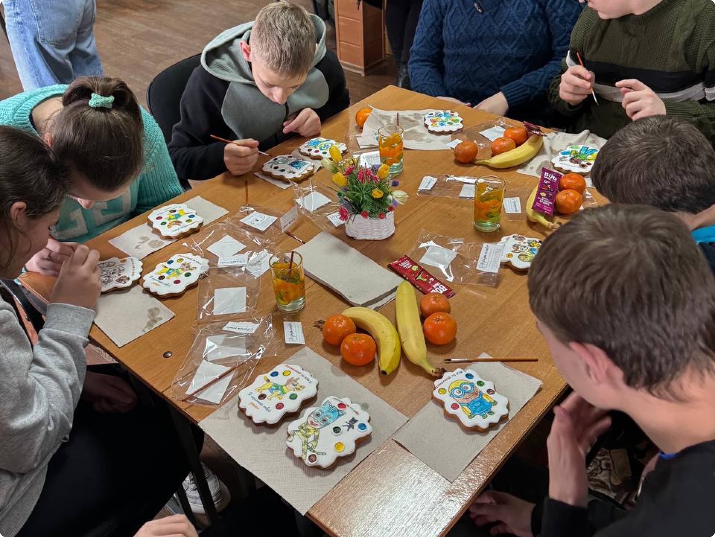 Organizing a gingerbread decorating masterclass for the Armed Forces of Ukraine