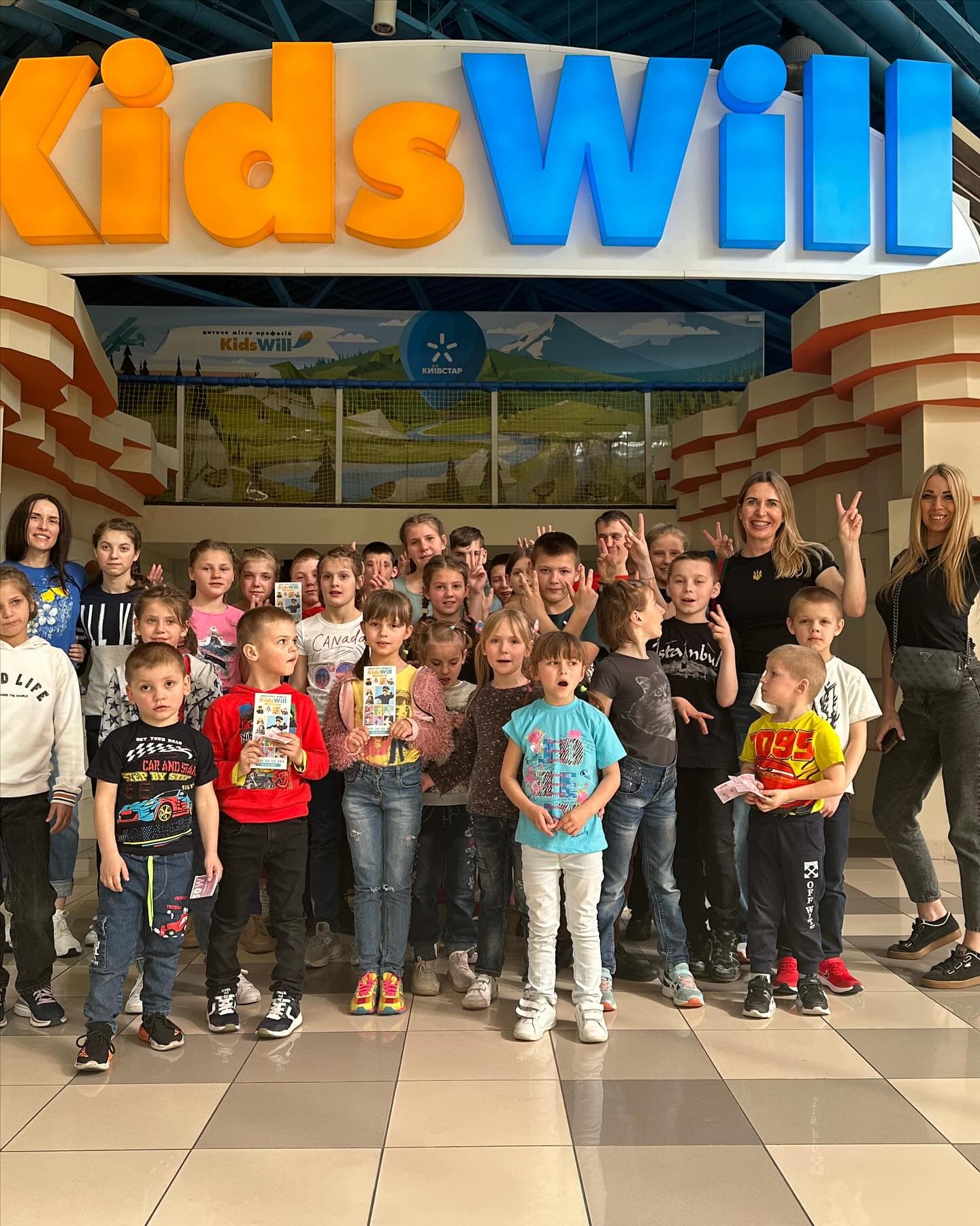 Trip to Kyiv with the children to the city of professions
